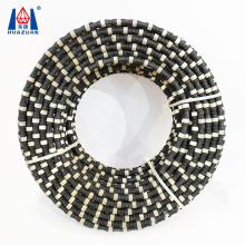 Dia 11mm Rubber Diamond Quarry Wire Saw Rope Marble Cutting